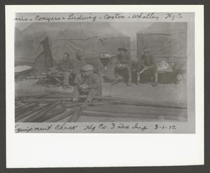 Primary view of object titled '[Five Cavalry Soldiers]'.