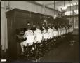 Photograph: [Southwestern Bell switchboard]