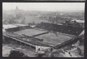 Primary view of object titled '[Dedication of Memorial Stadium]'.