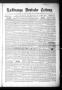 Primary view of La Grange Deutsche Zeitung (La Grange, Tex.), Vol. 30, No. 31, Ed. 1 Thursday, March 18, 1920