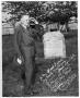 Photograph: [C. U. Hogan at a Pioneer Memorial]