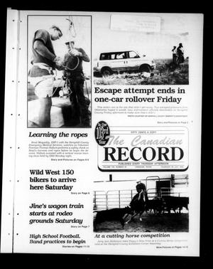 Primary view of object titled 'The Canadian Record (Canadian, Tex.), Vol. 103, No. 30, Ed. 1 Thursday, July 29, 1993'.