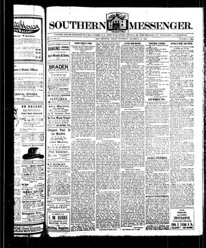 Primary view of object titled 'Southern Messenger. (San Antonio, Tex.), Vol. 11, No. 44, Ed. 1 Thursday, December 25, 1902'.