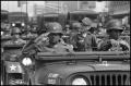 Photograph: [Parade of Jeeps in Armed Forces Day Parade]