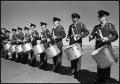 Photograph: [Drum Section Plays During Sheppard AFB 25th Anniversary]