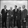 Photograph: [Group of Men Supporting Kennedy/Johnson]