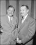Photograph: [Photograph of Will Rogers Jr. And Gentleman]