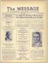 Journal/Magazine/Newsletter: The Message, Volume 1, Number 10, January 1947