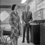 Photograph: [Mrs. Lyndon B. Johnson visit to PARD]