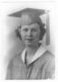 Primary view of [Woman in a Cap and Gown]