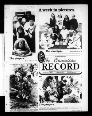 Primary view of object titled 'The Canadian Record (Canadian, Tex.), Vol. 105, No. 18, Ed. 1 Thursday, May 4, 1995'.