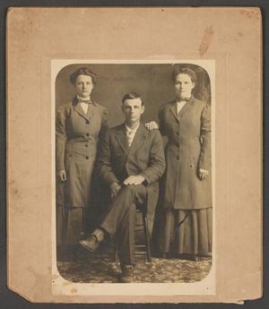 Primary view of object titled '[Photograph of Minnie & Maggie Lowrence]'.