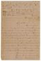 Letter: [Letter from Emma Davis to John C. Brewer, January 12, 1879]