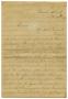 Thumbnail image of item number 1 in: '[Letter from John C. Brewer to Emma Davis, September 8, 1878]'.