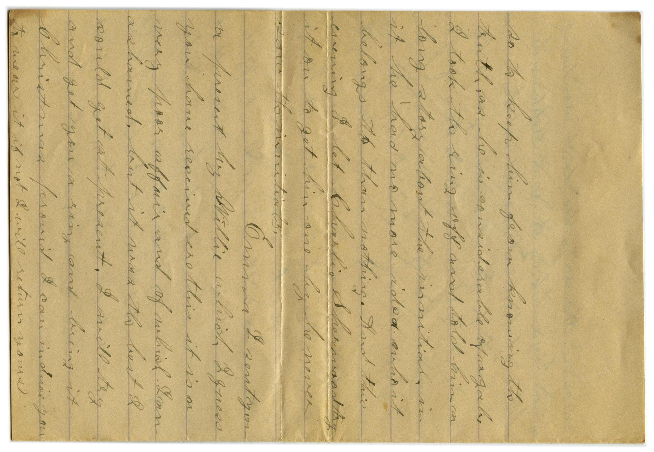 [Letter from John C. Brewer to Emma Davis, September 8, 1878]
                                                
                                                    [Sequence #]: 3 of 5
                                                