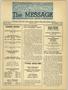 Journal/Magazine/Newsletter: The Message, Volume 4, Number 2, September 1949