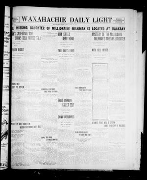 Primary view of object titled 'Waxahachie Daily Light (Waxahachie, Tex.), Vol. 21, No. 23, Ed. 1 Sunday, April 27, 1913'.