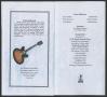 Thumbnail image of item number 3 in: '[Funeral Program for Burl Franklin George Elison, July 1, 2010]'.