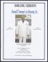 Primary view of [Funeral Program for Parnell Tommy Lee Broome, Sr., November 8, 2016]
