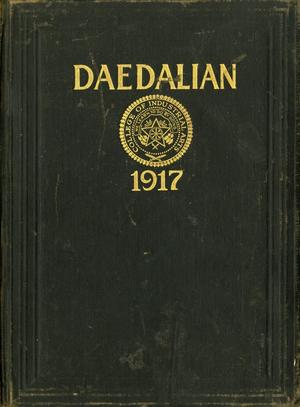 Primary view of object titled 'The Daedalian, Yearbook of the College of Industrial Arts, 1917'.