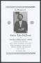 Primary view of [Funeral Program for Sister Lola Huffman, March 12, 1965]