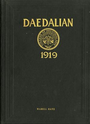 Primary view of object titled 'The Daedalian, Yearbook of the College of Industrial Arts, 1919'.