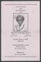 Pamphlet: [Funeral Program for Tina Ola Washington Brown, March 17, 2009]