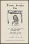 Primary view of [Funeral Program for Mrs. Naomi C. Bell, July 10, 1970]