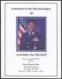 Primary view of [Funeral Program for Lt. Col. Wallace Pope, December 20, 2016]