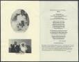Thumbnail image of item number 4 in: '[Funeral Program for Deacon Charles L. Mitchell, November 20, 2004]'.