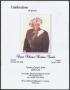 Pamphlet: [Funeral Program for Sister Alberta Redden Smith, July 16, 2013]