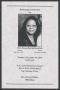 Thumbnail image of item number 1 in: '[Funeral Program for Mrs. Naomi Bertha Hartfield, November 30, 2010]'.