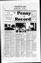 Thumbnail image of item number 1 in: 'The Penny Record (Bridge City, Tex.), Vol. 30, No. 30, Ed. 1 Tuesday, December 6, 1988'.