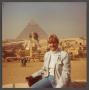 Photograph: [Penelope Peirce Garrett in Giza]