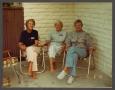 Photograph: [Three WASP Veterans Sitting]