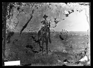 Primary view of object titled '[Lone Horseman]'.