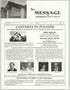 Journal/Magazine/Newsletter: The Message, Volume 12, Number 26, May 1985