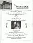 Journal/Magazine/Newsletter: The Message, Volume 16, Number 27, March 1989