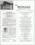 Journal/Magazine/Newsletter: The Message, Volume 17, Number 7, November 1989