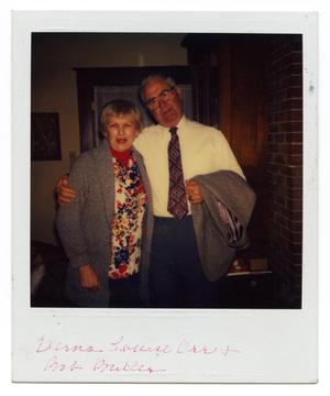 Primary view of object titled '[Polaroid of a Couple]'.