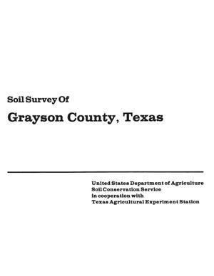 Primary view of object titled 'Soil Survey of Grayson County, Texas'.