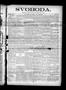 Thumbnail image of item number 1 in: 'Svoboda. (La Grange, Tex.), Vol. 14, No. 17, Ed. 1 Thursday, May 4, 1899'.
