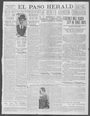 Primary view of object titled 'El Paso Herald (El Paso, Tex.), Ed. 1, Friday, July 5, 1912'.