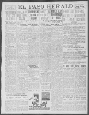 Primary view of object titled 'El Paso Herald (El Paso, Tex.), Ed. 1, Monday, July 15, 1912'.