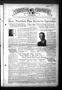 Thumbnail image of item number 1 in: 'Christian Chronicle (Dallas, Tex.), Vol. 1, No. 10, Ed. 1 Wednesday, August 4, 1943'.