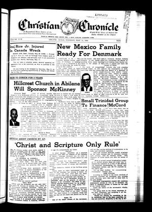Primary view of object titled 'Christian Chronicle (Abilene, Tex.), Vol. 17, No. [34], Ed. 1 Tuesday, May 31, 1960'.