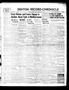 Newspaper: Denton Record-Chronicle (Denton, Tex.), Vol. 39, No. 281, Ed. 1 Satur…