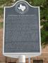 Primary view of Historic Plaque, Courthouses of Palo Pinto County