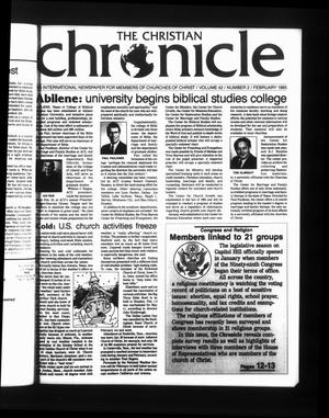 Primary view of object titled 'The Christian Chronicle (Oklahoma City, Okla.), Vol. 42, No. 2, Ed. 1 Friday, February 1, 1985'.