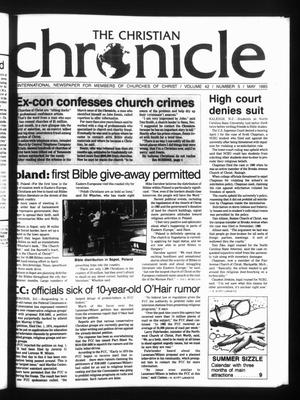 Primary view of object titled 'The Christian Chronicle (Oklahoma City, Okla.), Vol. 42, No. 5, Ed. 1 Wednesday, May 1, 1985'.